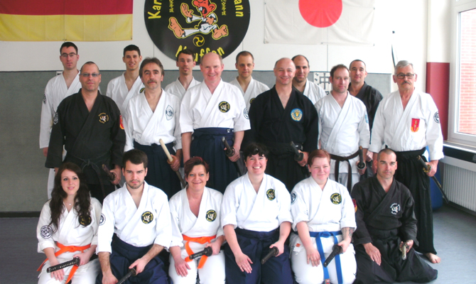 05.04.2014 Iai-Do-Lehrgang in der Karateschule Weitmann